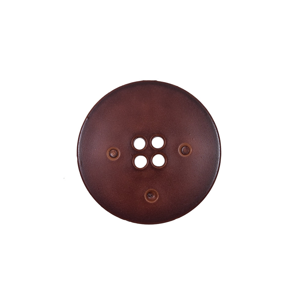 Italian Light Brown Faux Leather Button - 30L/19mm - Joann Fabrics