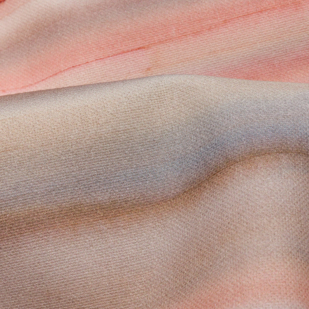 Cotton Canvas Print - Shell Painterly Stripes - British Imported - Joann Fabrics