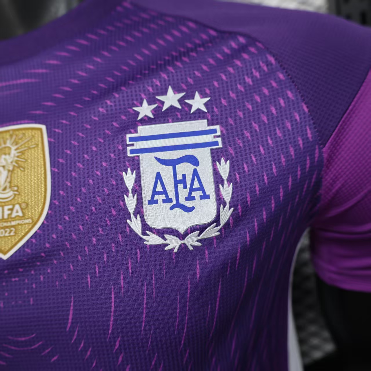 2025/2026 Player Version Argentina Goalkeeper Purple Football Jersey 1:1 Thai Quality