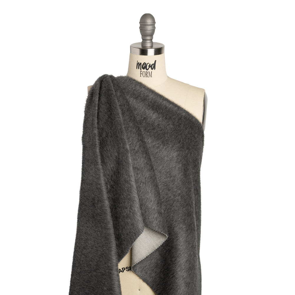 Alpaca Wool Coating Single Face - Charcoal - Joann Fabrics