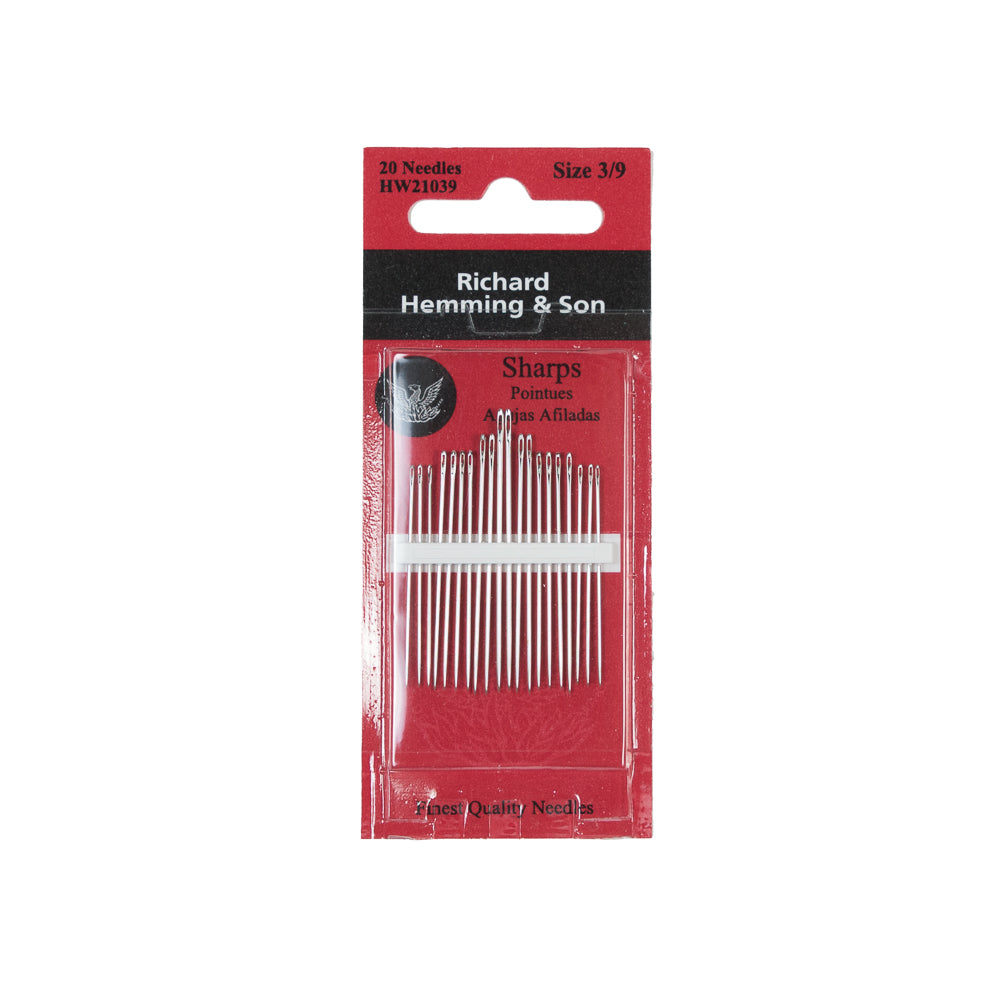 Richard Hemming & Son Sharps - Size 3/9 - 20 Count - Joann Fabrics