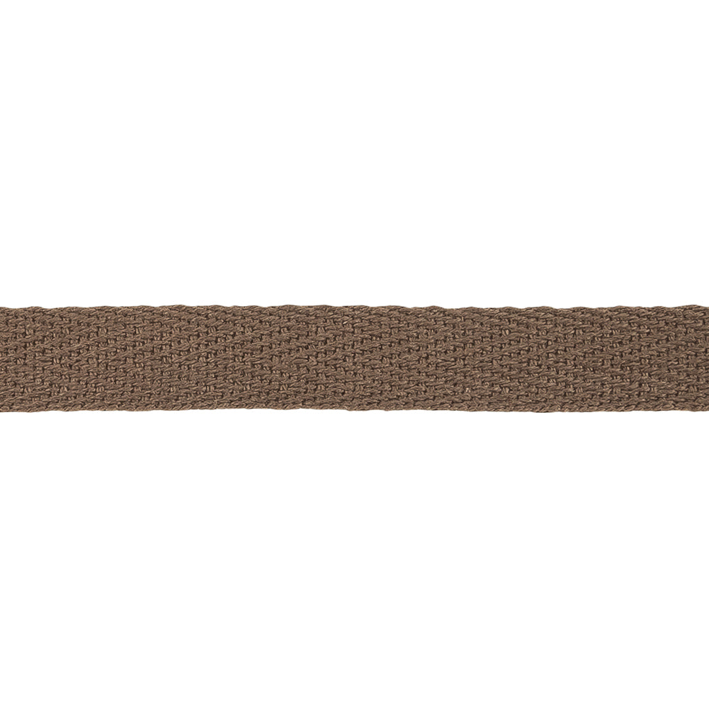 Shiitake Cotton Twill Tape - 0.5