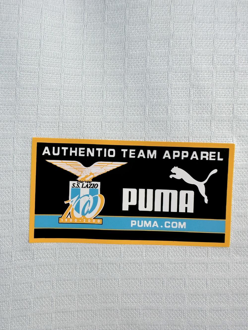 1999/2000 Retro Long Sleeve Lazio Third Away Soccer Jersey 1:1 Thai Quality
