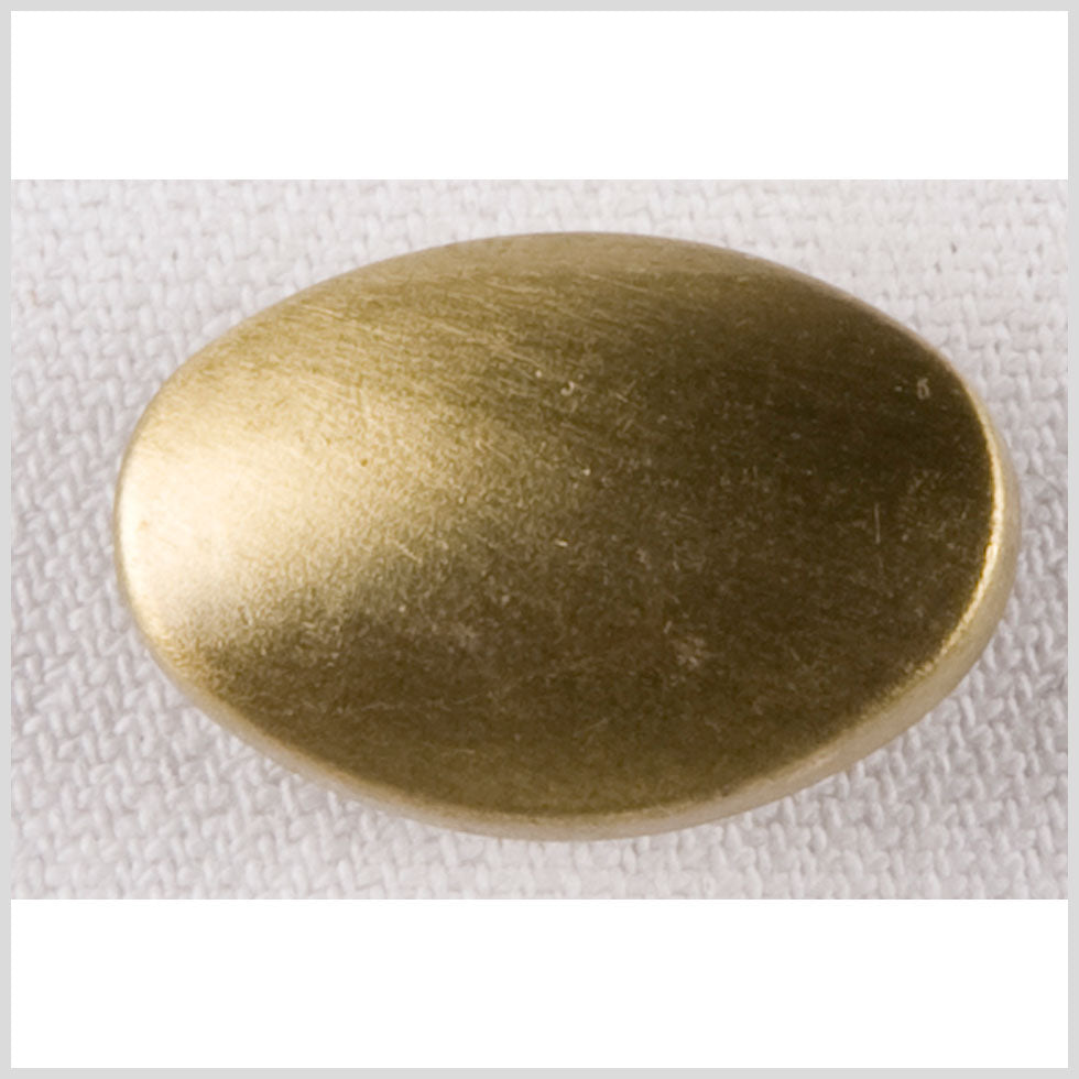 Oval Metal Shank Back Button - 28L/18mm - Gold Soft Curves - Joann Fabrics