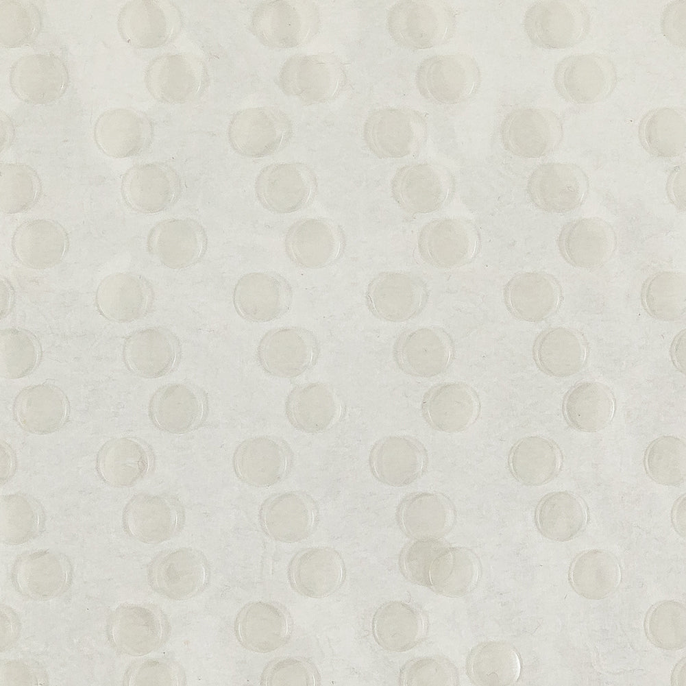 Vintage Diagonal Crystal Frosted Dots on Clear Iron on Film - 4