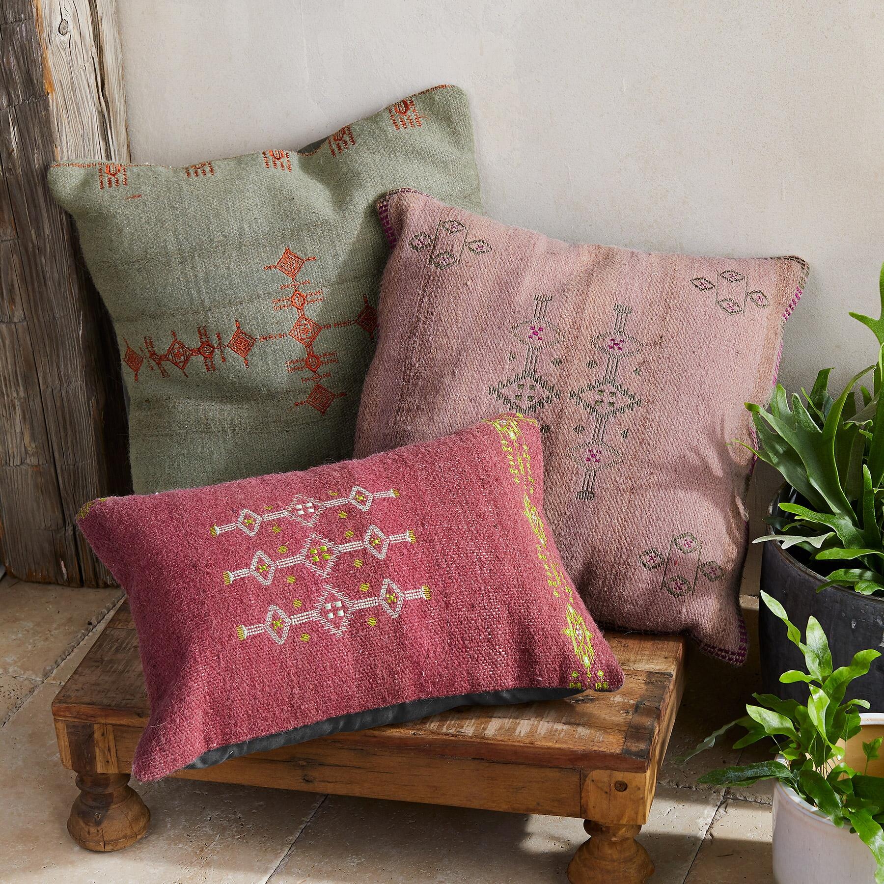 Sunset Ridge Gray Pillow - Blair Catalog