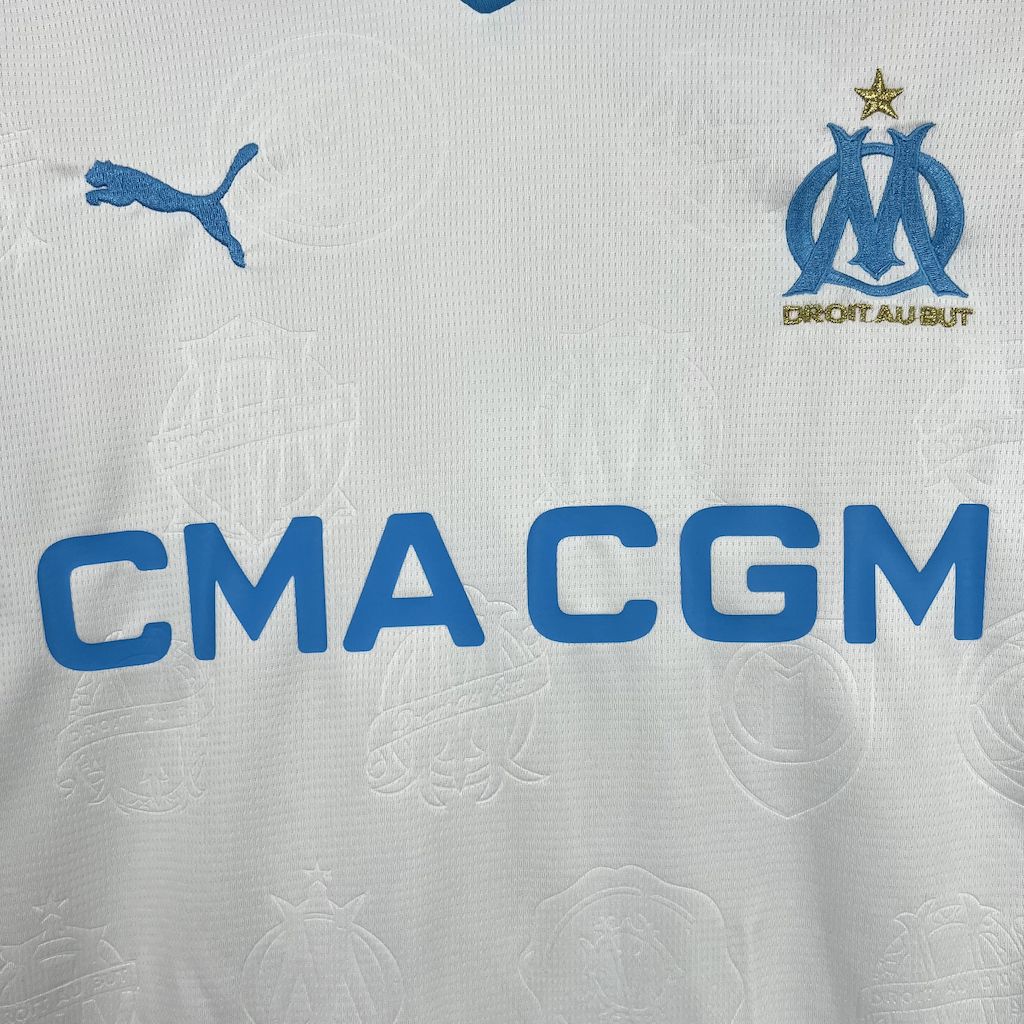2025/2026 Olympique de Marseille Home Football Jersey 1:1 Thai Quality