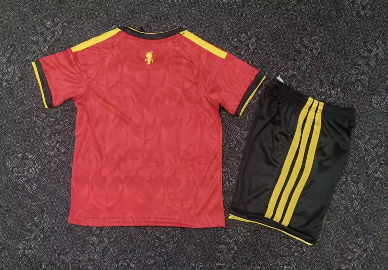 2026 Belgium National Team Home Football Shirt 1:1 Thai Quality Kids Size