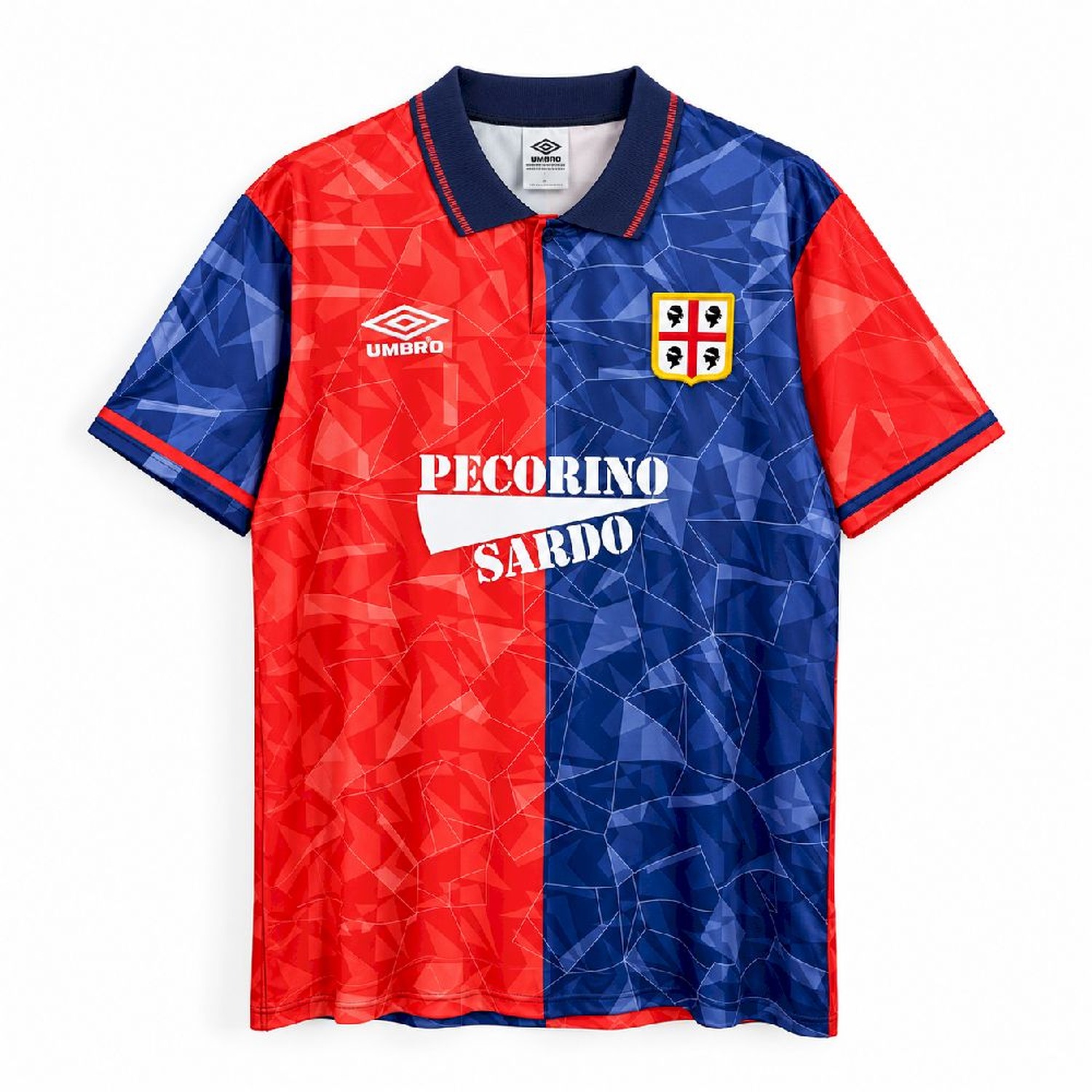 Retro Cagliari Calcio 1992-93 Home Jersey - UnitedFutballJersey