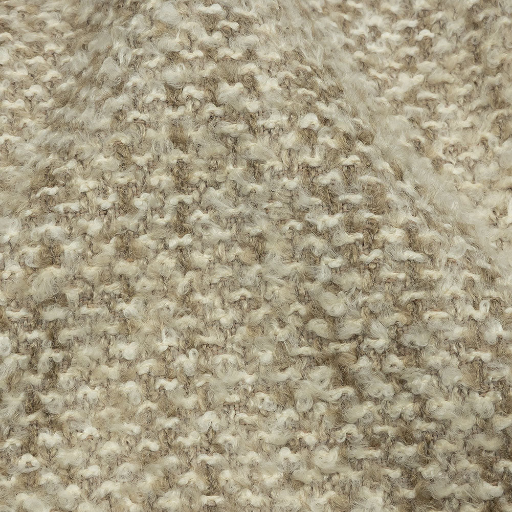 Parchment Tweedy Acrylic and Cotton Boucle - Joann Fabrics