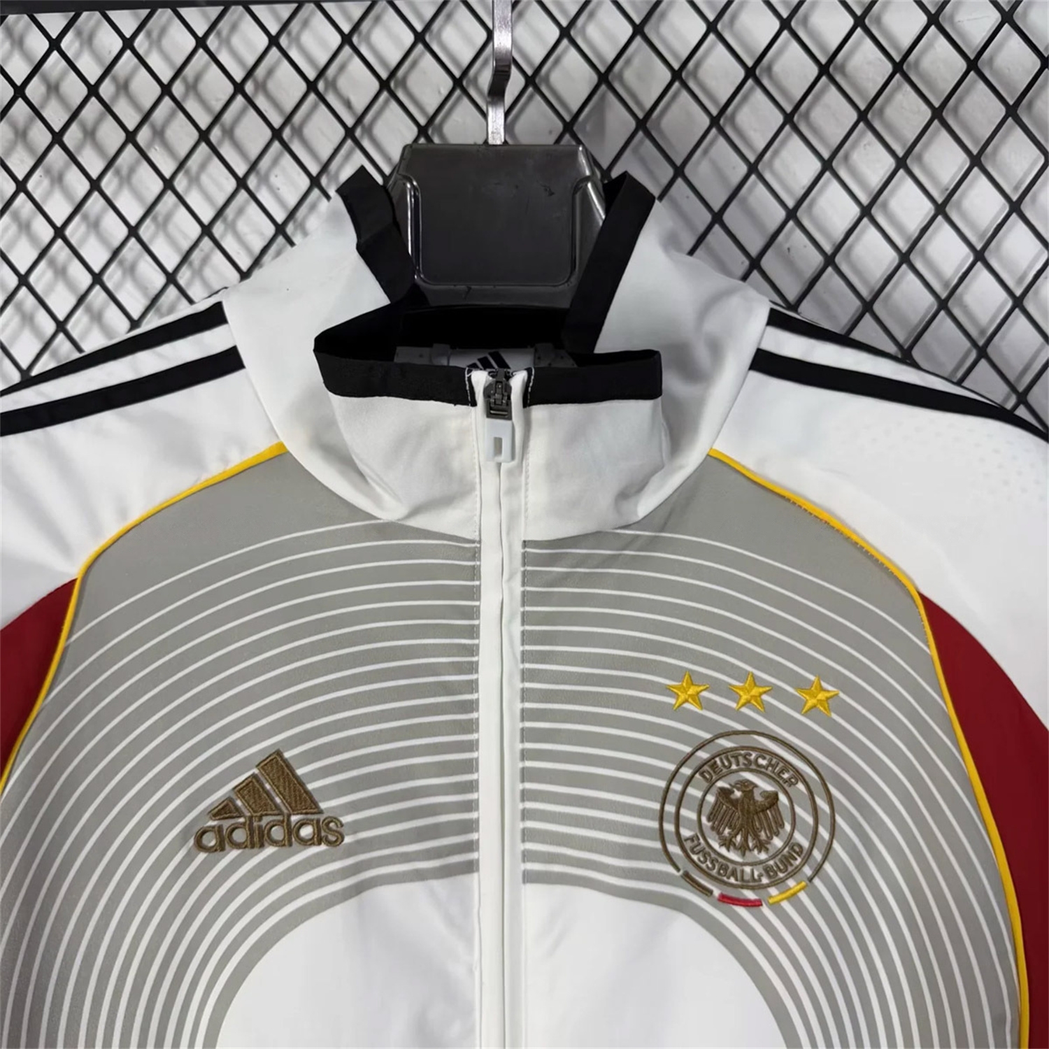 Germany 2026 Windbreaker Jacket - White - UnitedFutballJersey