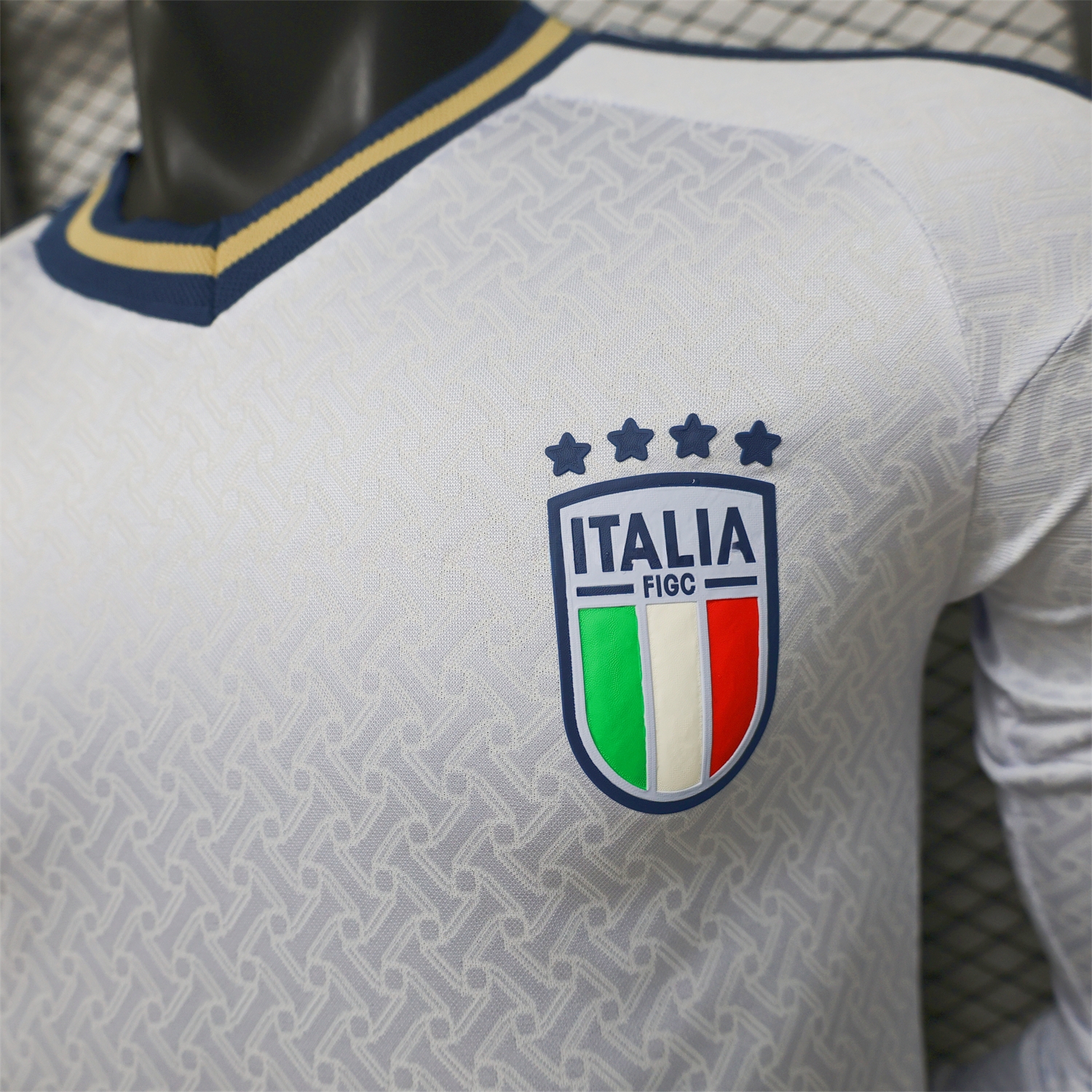 Italy 2026 Away Long Sleeves Jersey - Player Version - UnitedFutballJersey