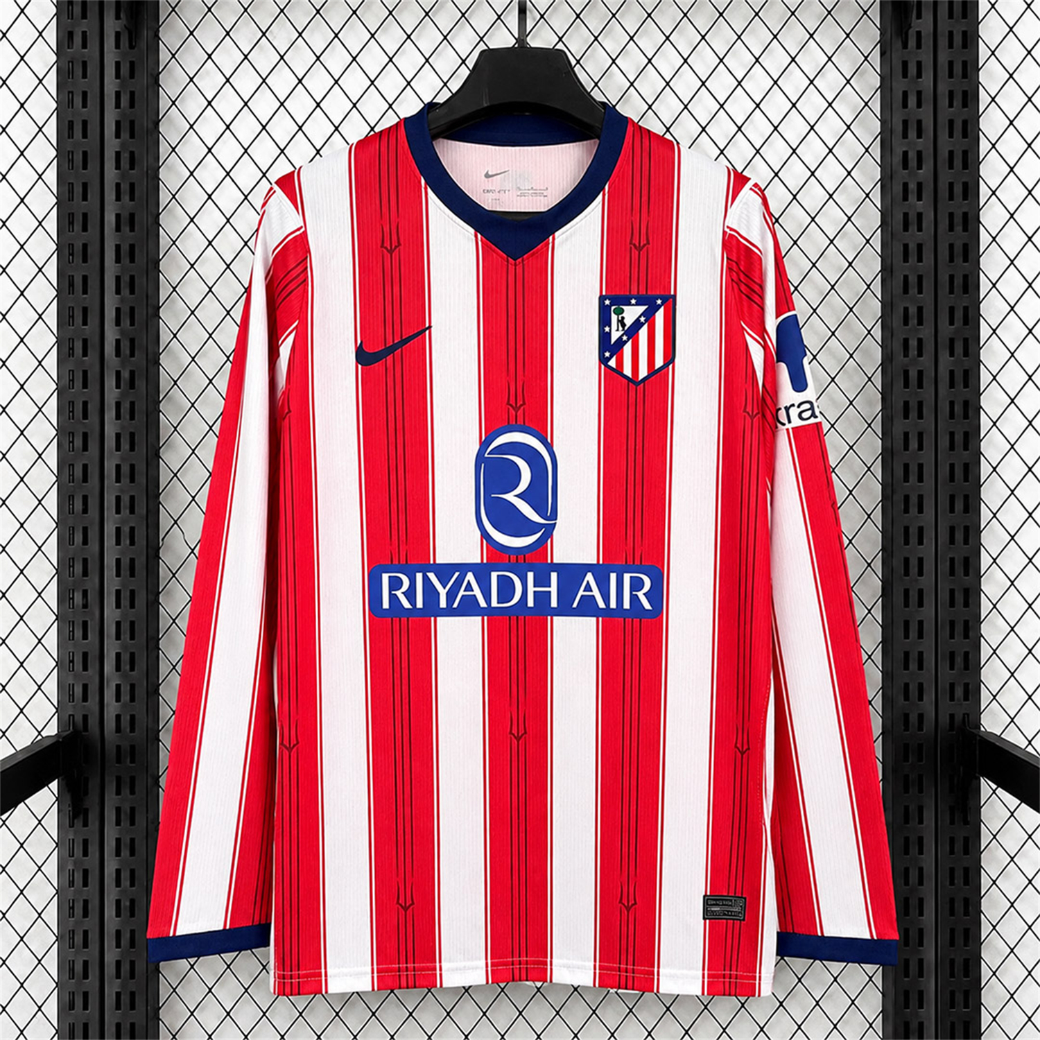 Atletico Madrid 26-27 Home Long Sleeves Jersey - Fans Version - UnitedFutballJersey