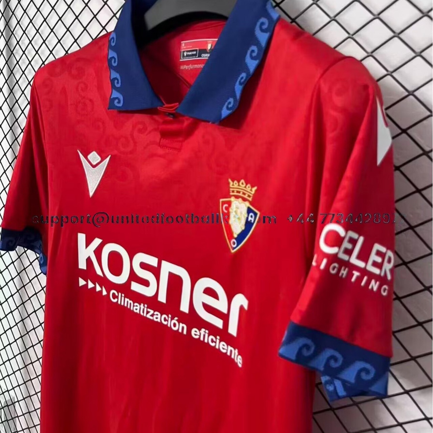 Osasuna 26-27 Home Jersey - Fans Version - UnitedFutballJersey