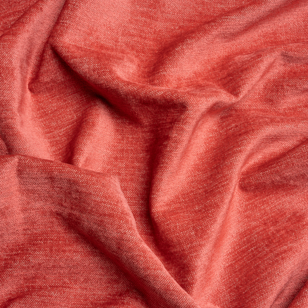 Upholstery Chenille with Latex Backing - Coral - Tonnet Collection - Joann Fabrics