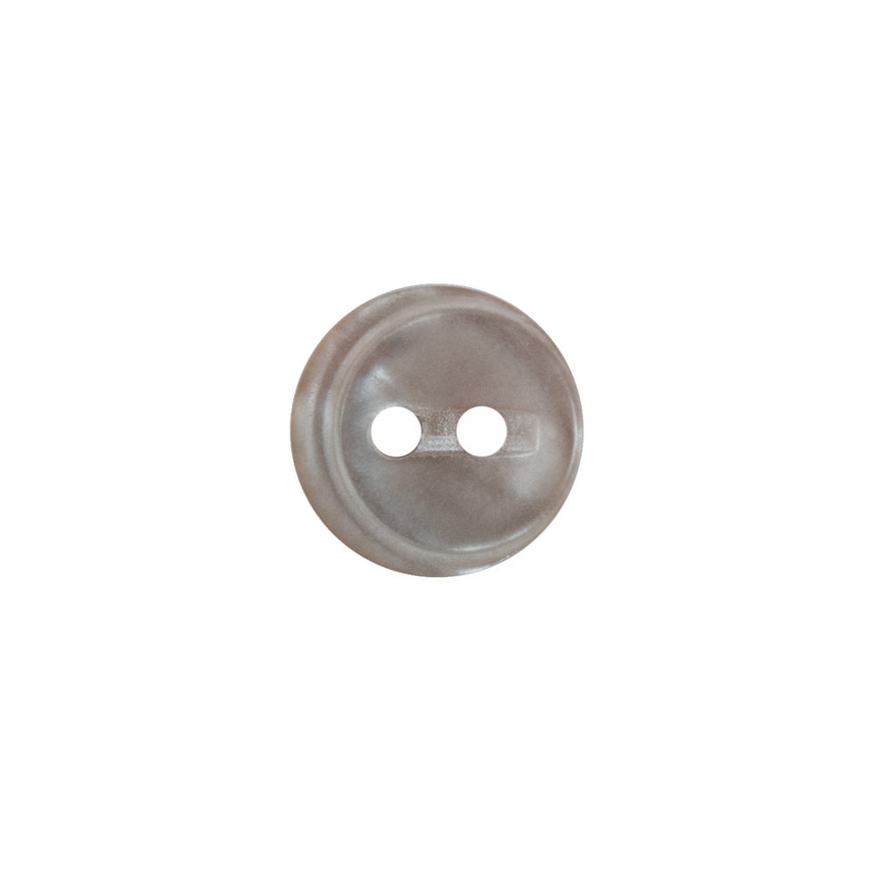 White and Beige Iridescent Plastic 2 Hole Button - 20L/12.5mm - Joann Fabrics