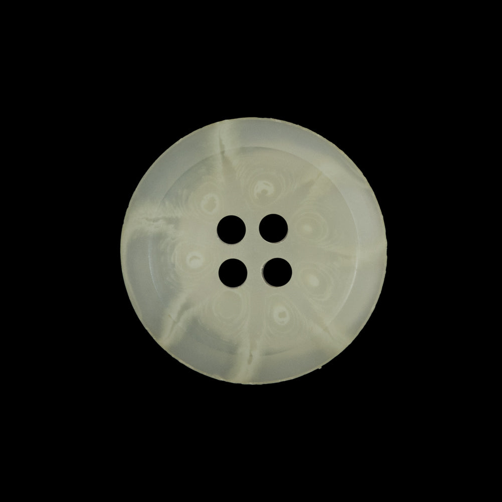 Beige Translucent Plastic 2-Hole Button - 36L/23mm - Joann Fabrics