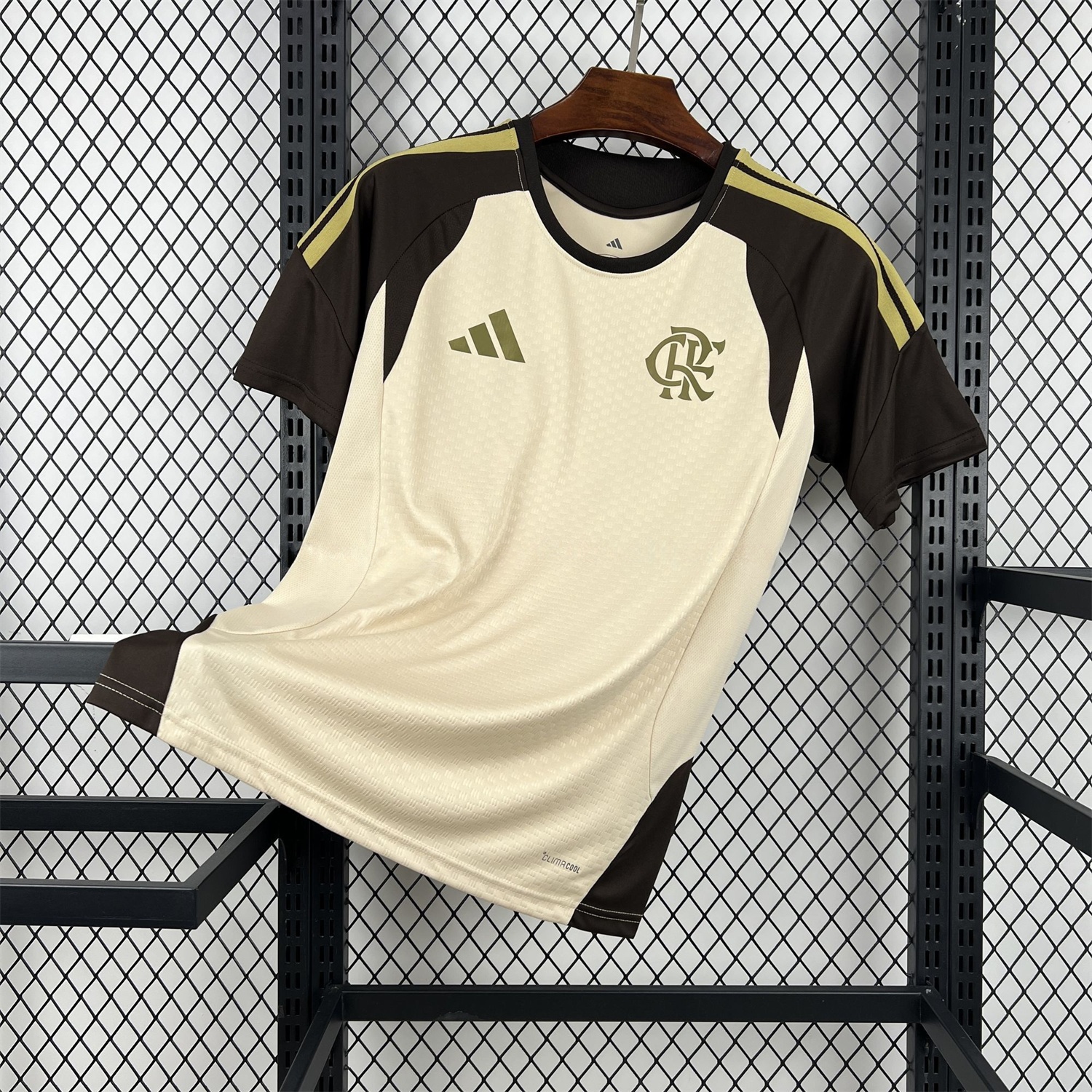 Flamengo 25-26 Cream Black Special Jersey - Fans Version - UnitedFutballJersey