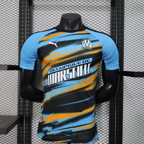 2025/2026 Player Version Olympique de Marseille Training Suit 01 Football Jersey 1:1 Thai Quality