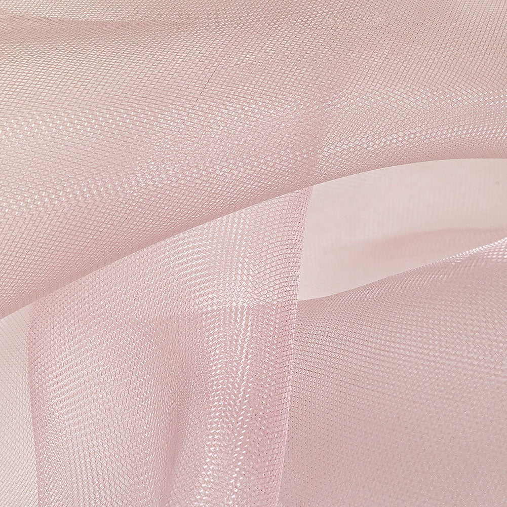 Stiff Mesh-Like Polyester Organza - Powder Pink - Iris Collection - Joann Fabrics