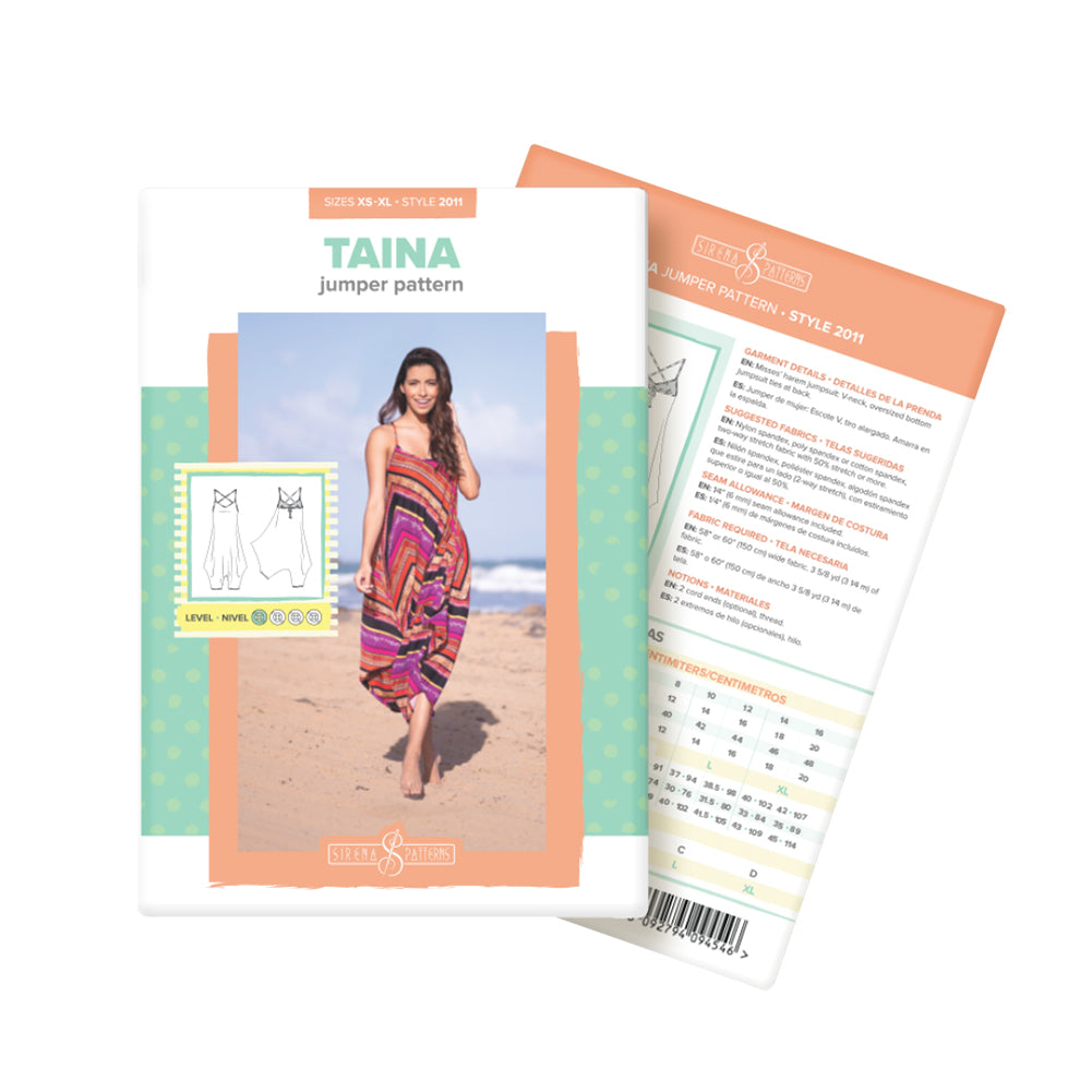 Taina Jumpsuit Sirena Sewing Pattern - Joann Fabrics