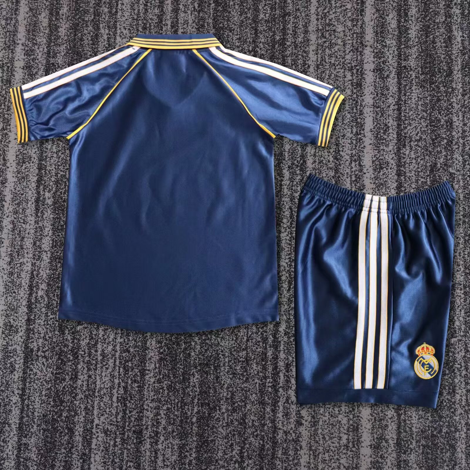 1998-2000 Retro Real Madrid Third Away Football Shirt 1:1 Thai Quality Kids Size
