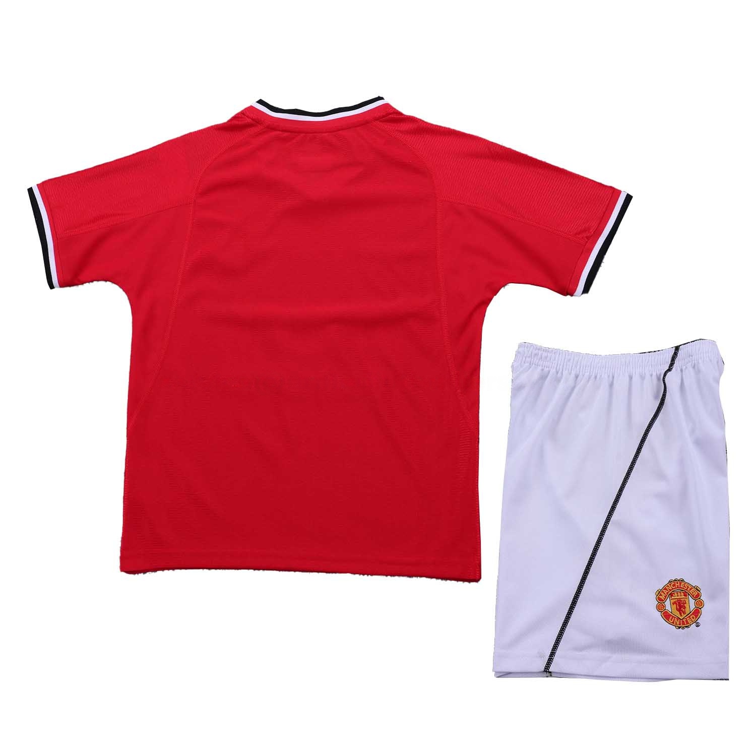Retro Manchester United 2000-02 Home Kids Kit - UnitedFutballJersey