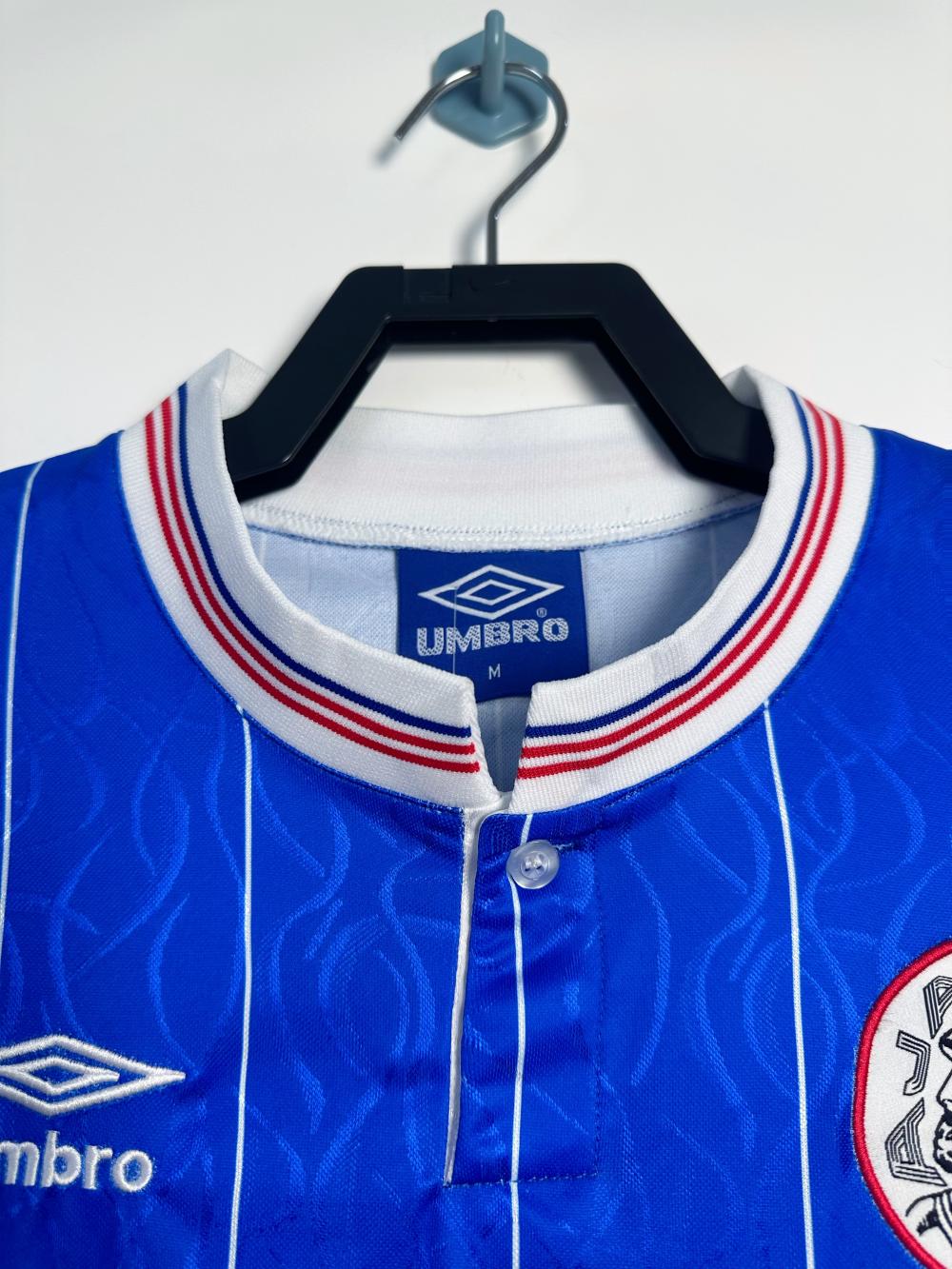 1989-1990 Retro Ajax Away Football Shirt 1:1 Thai Quality