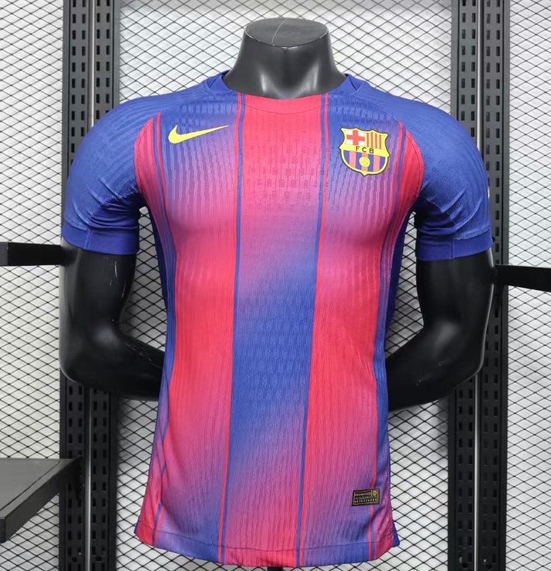 2025/2026 Player Version Barcelona Home No Ads Football Jersey 1:1 Thai Quality