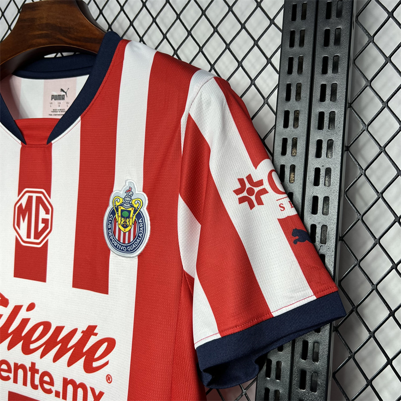 2024/2025 Chivas Home Soccer Jersey 1:1 Thai Quality