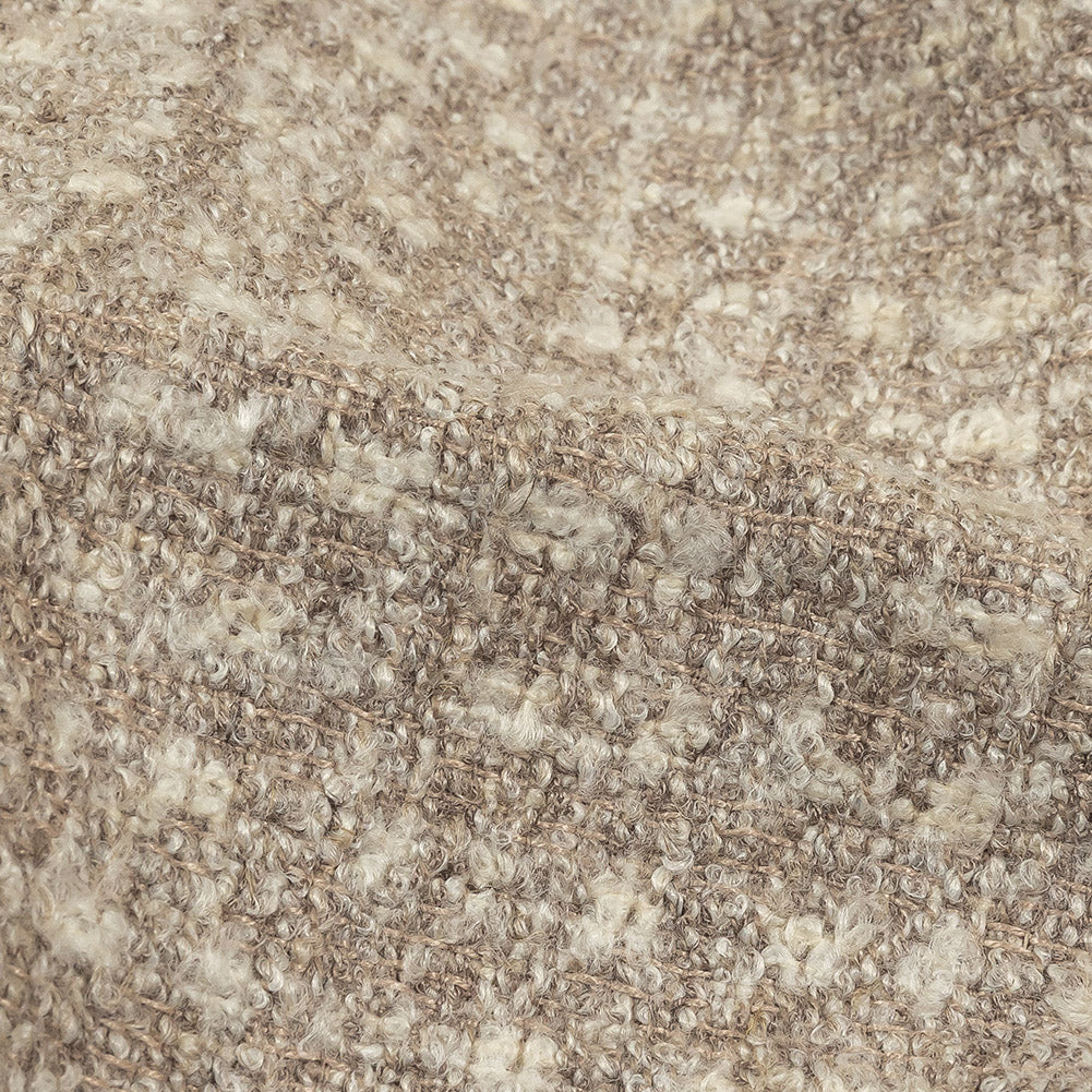 Almond Milk Spotted Viscose Boucle - Joann Fabrics