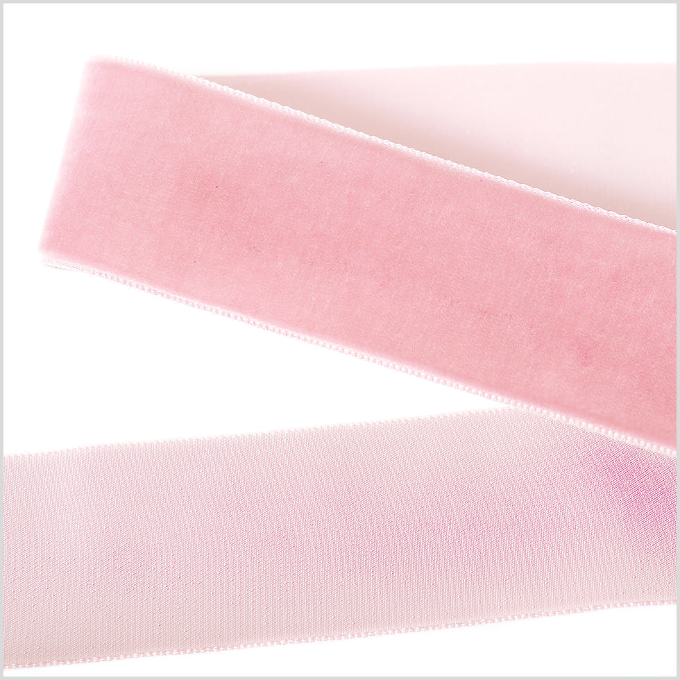 Single Faced Velvet Ribbon Made in Italy - 1.5