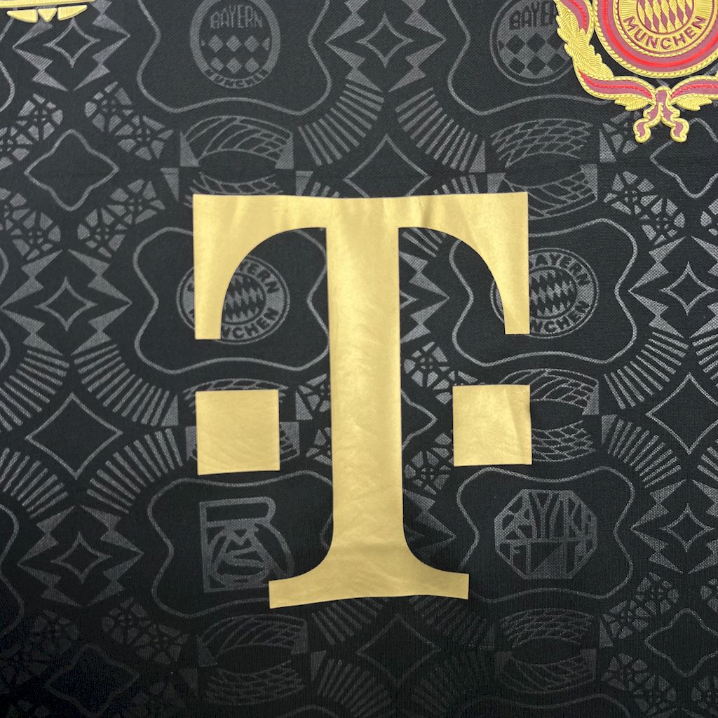 2025/2026 Bayern Munich 125th Anniversary Edition Black Football Jersey 1:1 Thai Quality