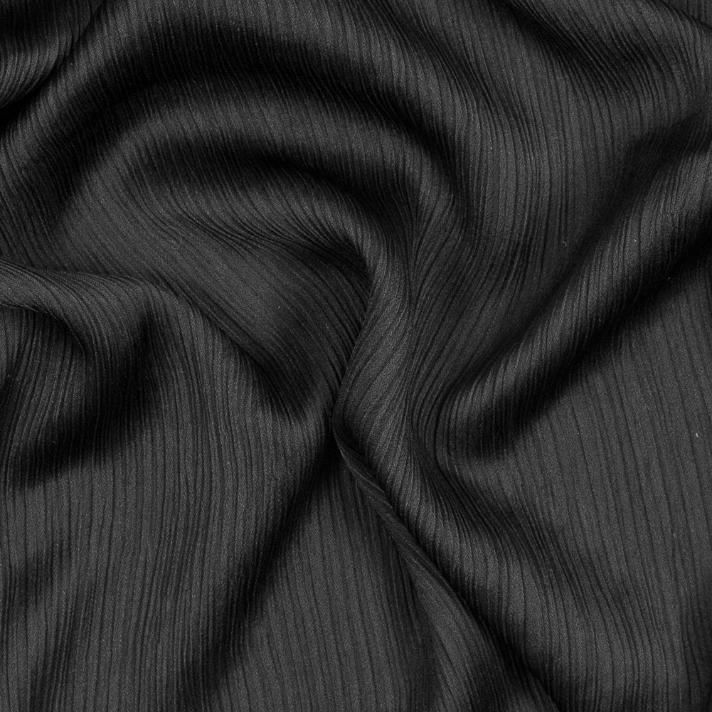 Black Stretch Rayon Plisse - Joann Fabrics