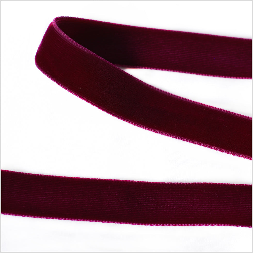 Double Faced Velvet Ribbon Made in Italy - 5/8