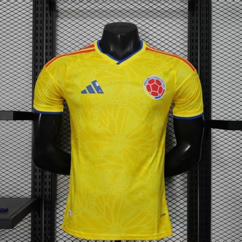 2026 Player Version Colombia National Team Home Football Jersey 1:1 Thai Quality