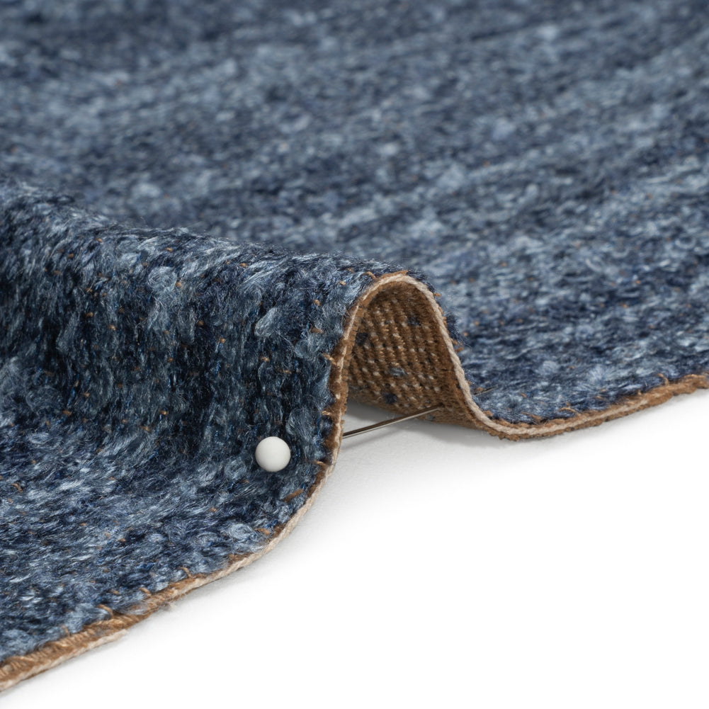 Plush Upholstery Boucle - Navy Striated - Avenir Collection - Joann Fabrics