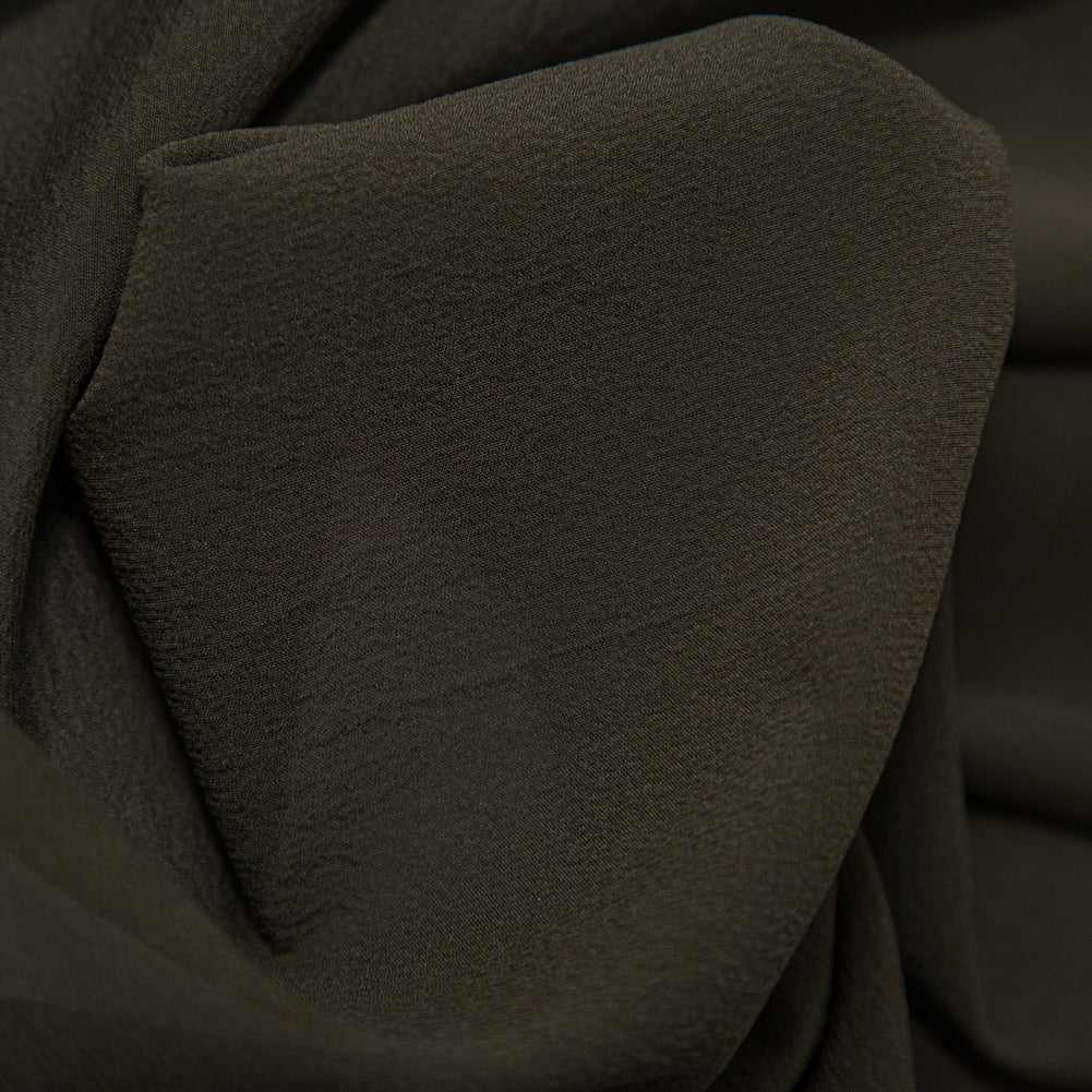Kombu Green Stretch Silk Chiffon - Joann Fabrics