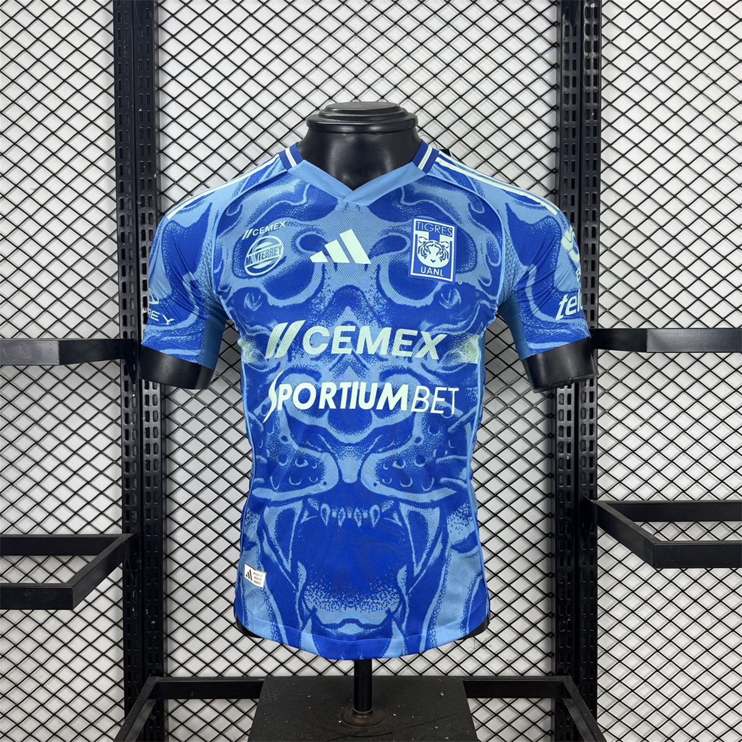 Tigres UANL 25-26 Away Jersey With All Sponsors - Player Version - UnitedFutballJersey