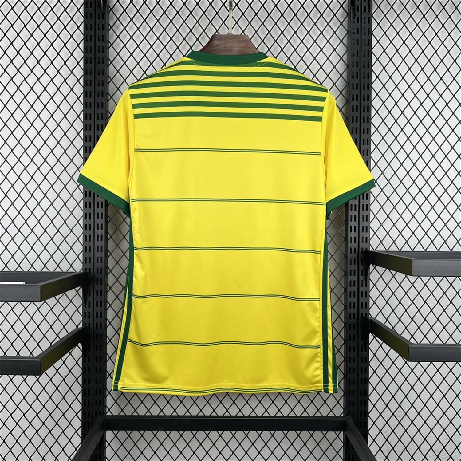 Retro Brazil 1984 Home Jersey - Fans Version - UnitedFutballJersey