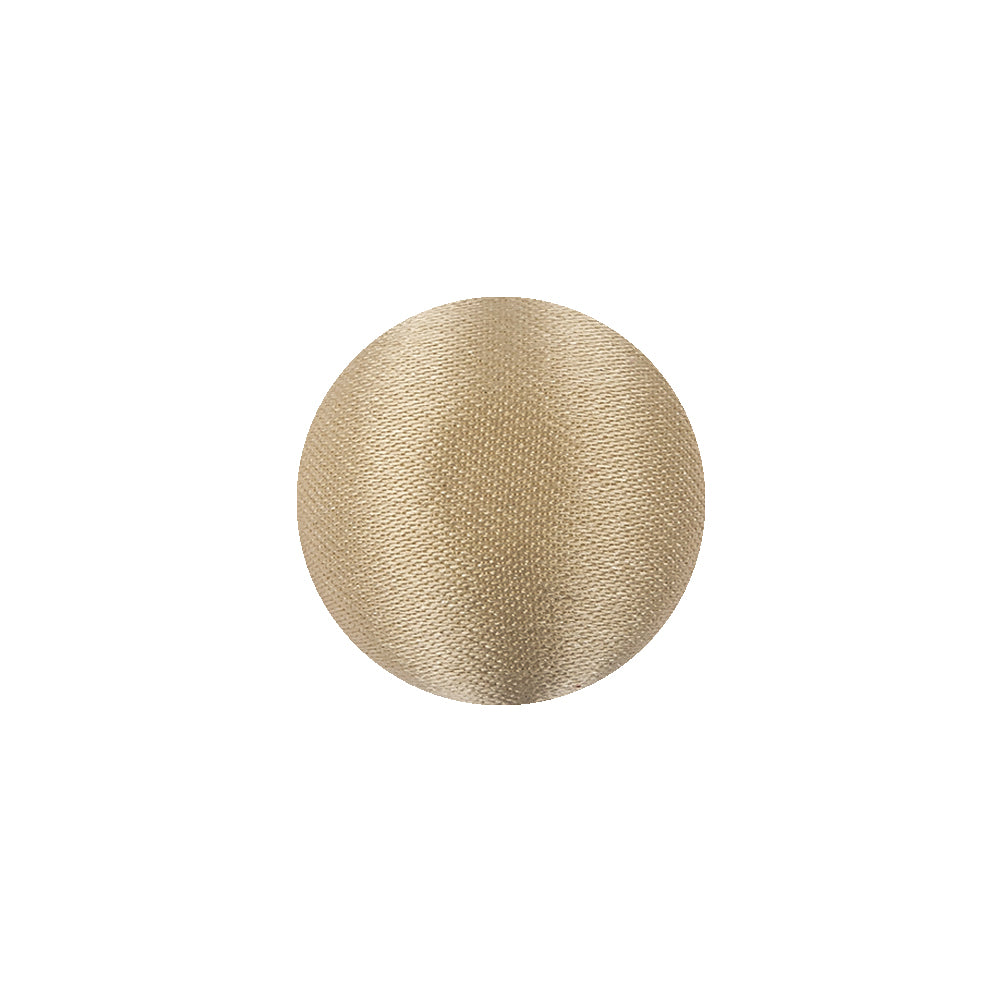 Ivory Satin Covered Domed Silk and Metal Sew On Button - 25L/16mm - Joann Fabrics