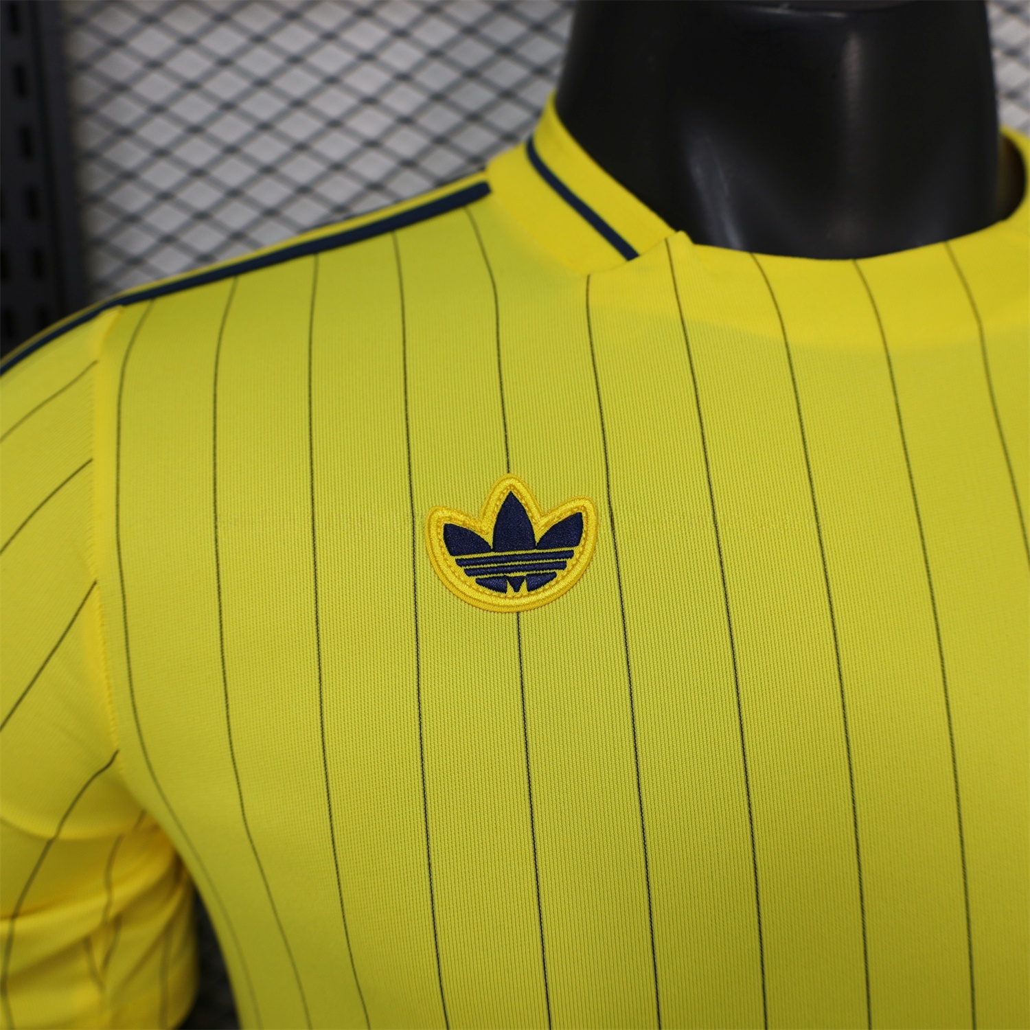 Al Nassr Riyadh Victory 25-26 Terrace Icon Retro Casual Style Yellow Jersey - Player Version - UnitedFutballJersey