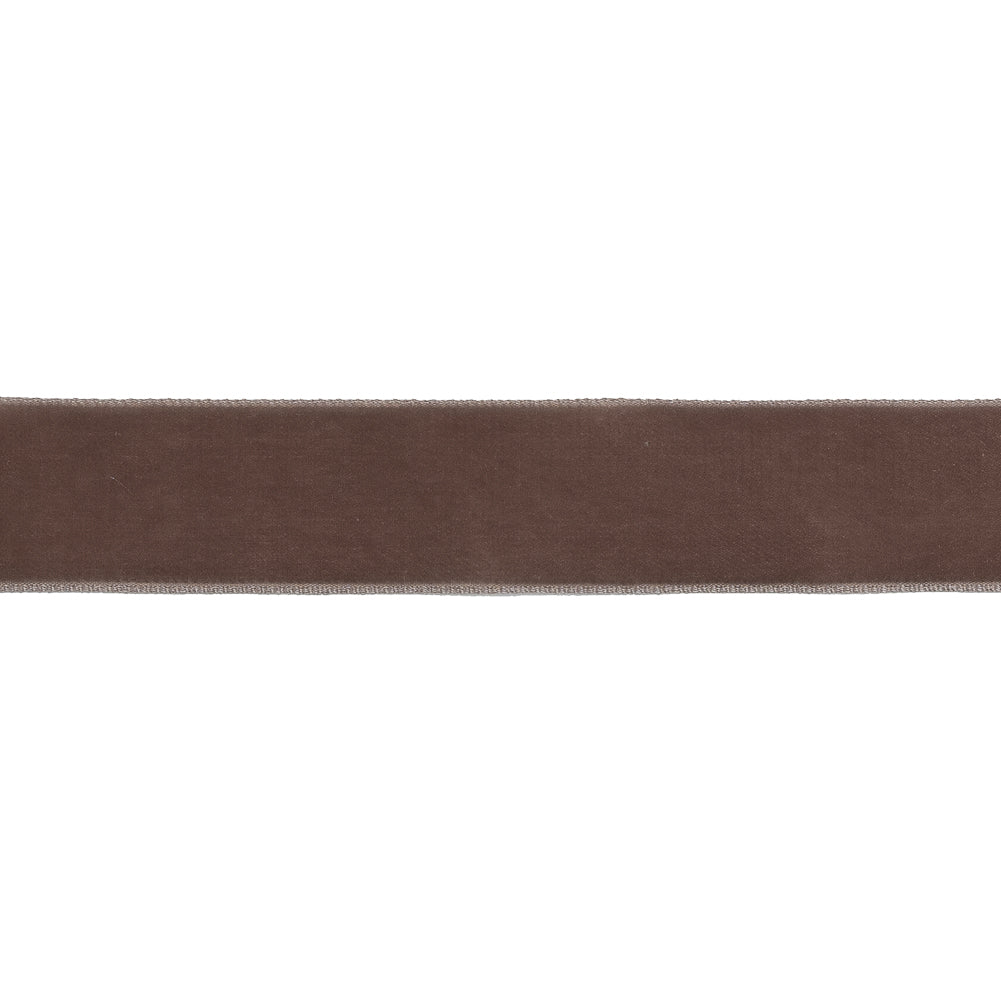 Single Faced Velvet Ribbon Made in Italy - 7/8