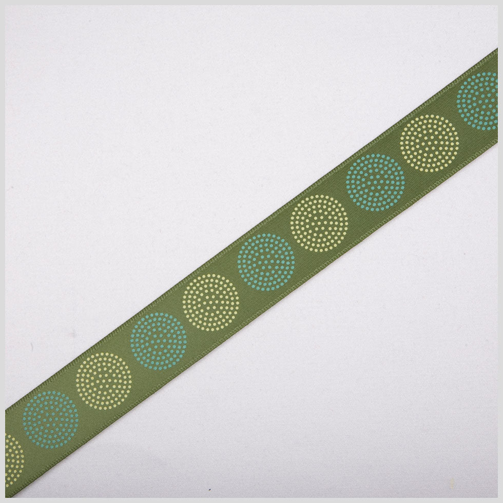 Green Printed Satin Ribbon - Joann Fabrics