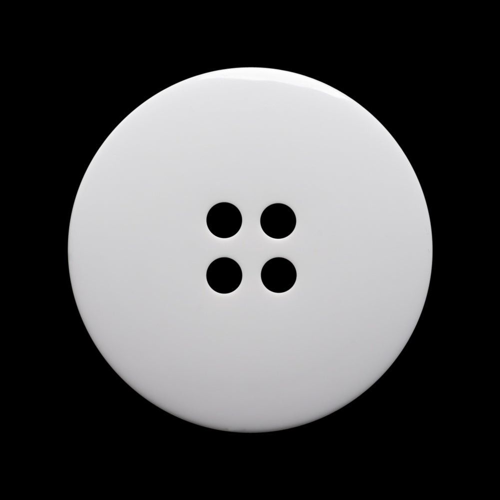 Pale Gray Raised Center Plastic 4-Hole Button - 44L/28mm - Joann Fabrics