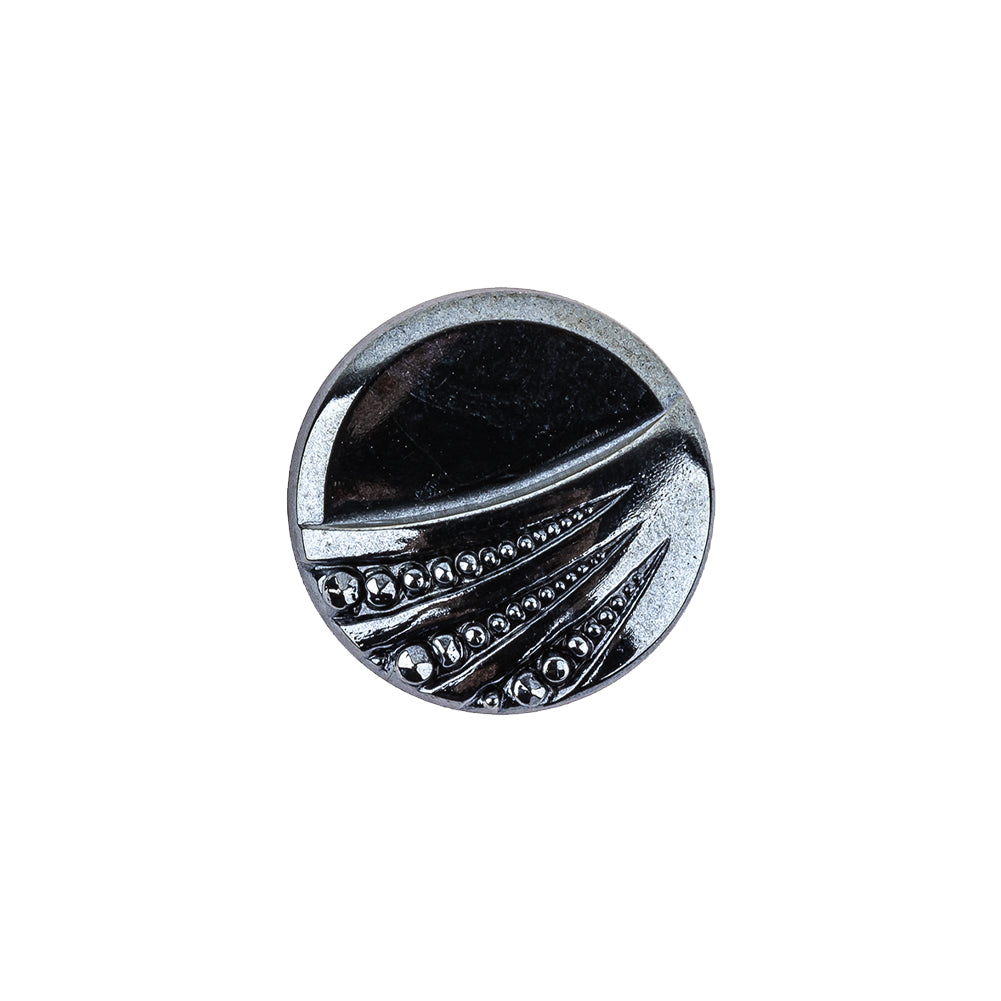 Vintage Dk Montana Classical Shank Back Glass Button - 28L/18mm - Joann Fabrics