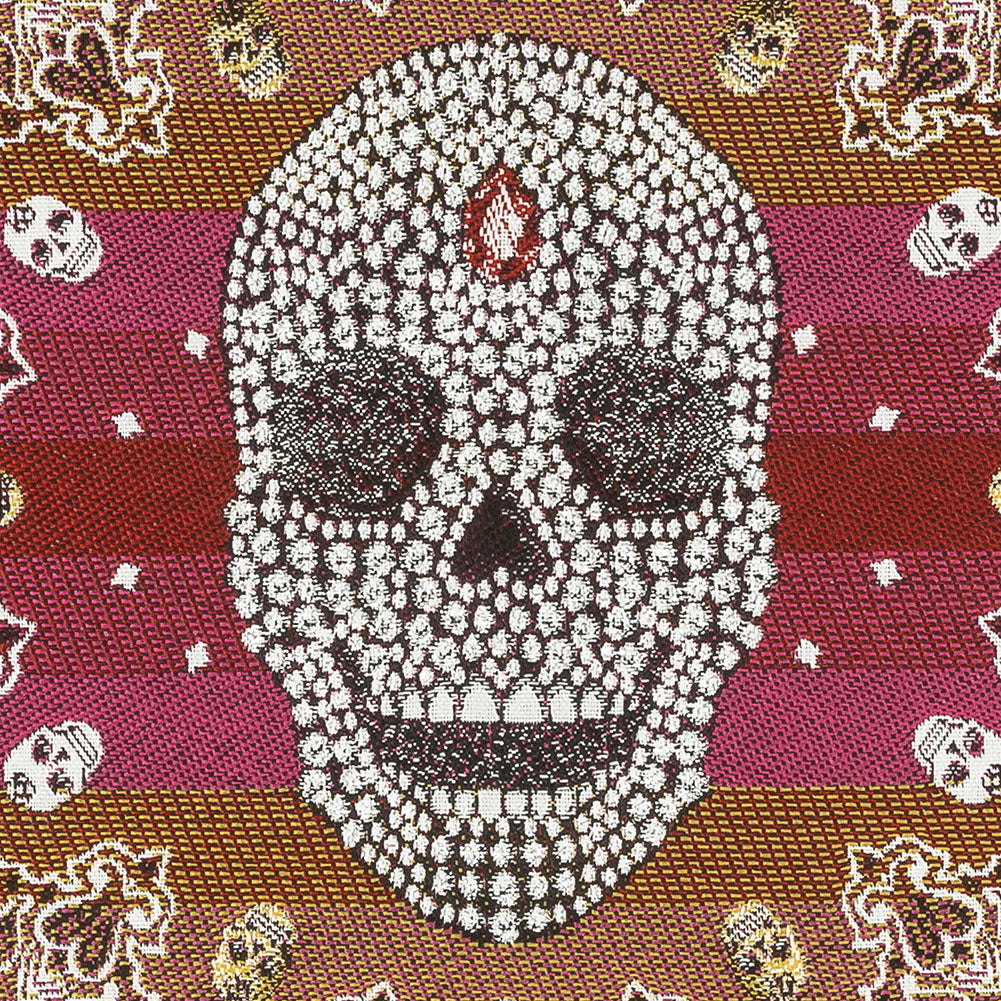 French Multicolored Diamonds and Bandanas Oversized Square Patch - 18.875