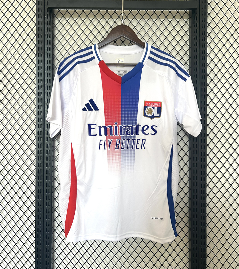 2024/2025 Lyonnais Home Football Shirt 1:1 Thai Quality