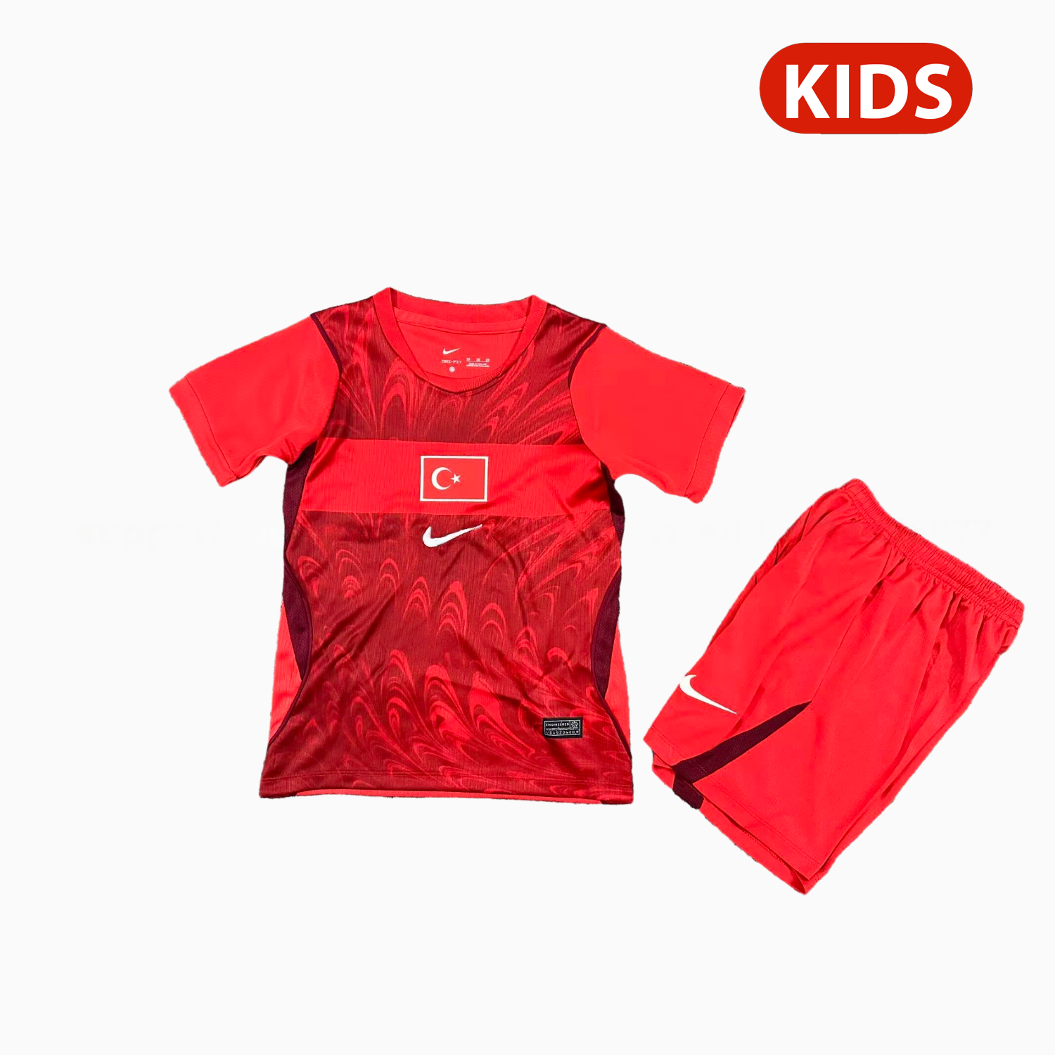 Turkey 2026 Home Kids Kit - UnitedFutballJersey