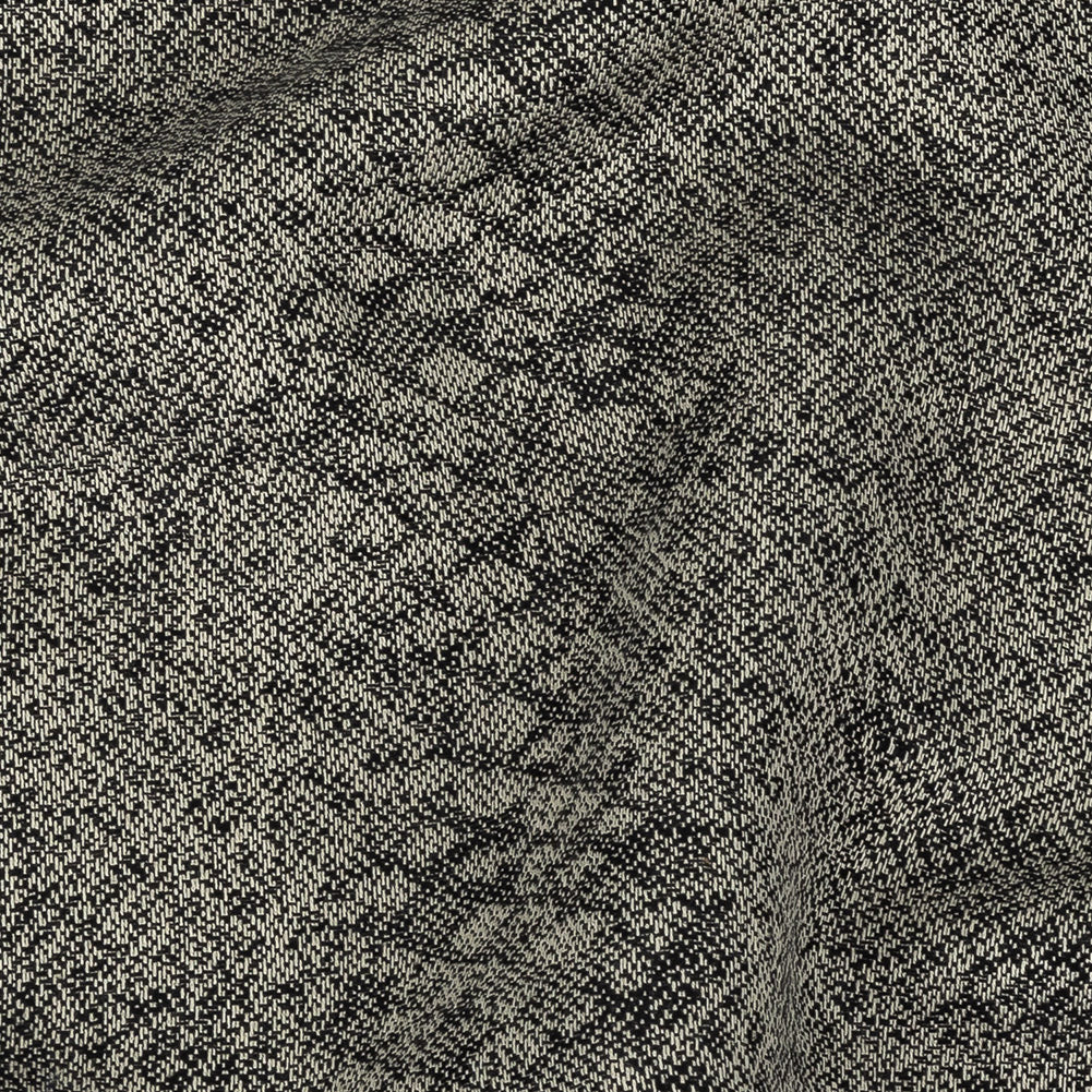 Black and Gray Python Patterned Linen Jacquard - Joann Fabrics